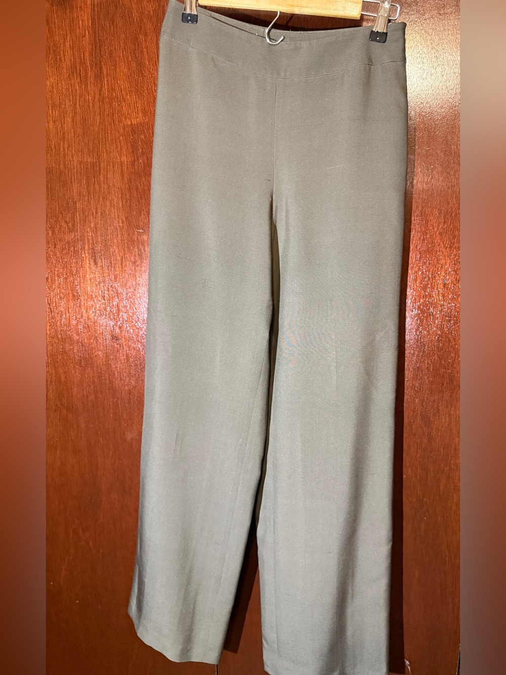 Giorgio Armani , 100% pure silk, wide leg pants beautifully tailored in Italy